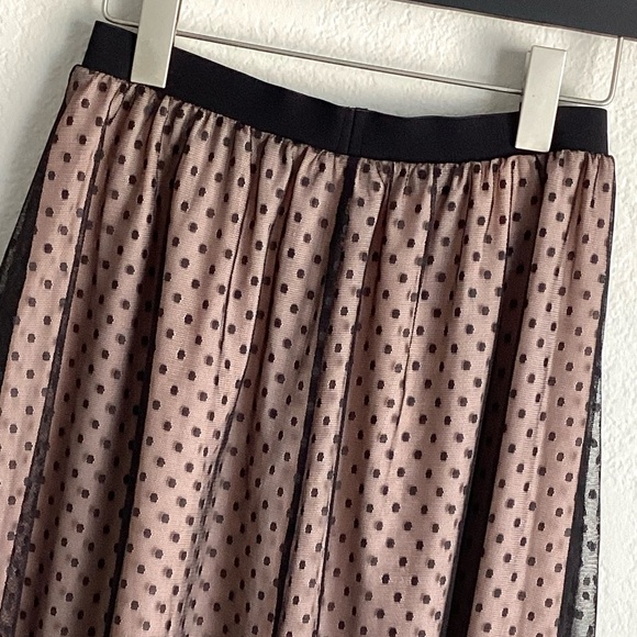 \BCBGeneration\ Dotted Mesh Midi Skirt - Picture 9 of 14